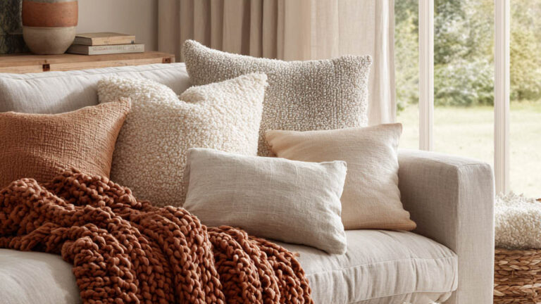 Fall Living Room Decor Ideas – Warm Colors & Seasonal Textures