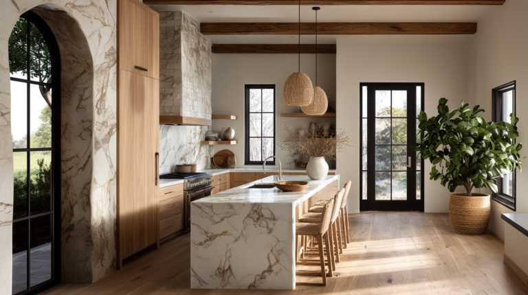 The Most Inspiring Stone and Clay Kitchen Backsplash Ideas