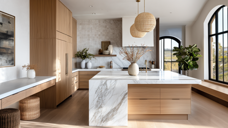 Kitchen Stone & Clay Tile Backsplashes That Feel Warm, Timeless, and Pinterest-Worthy