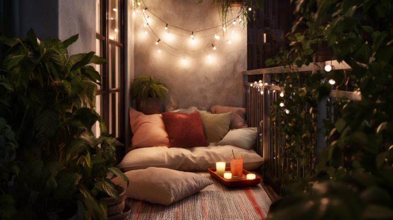 String Light Balcony Ideas That Feel Magical After Dark